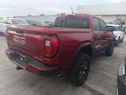 Volcanic Red Tintcoat 2024 GMC Canyon AT4X