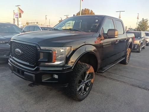 Shadow Black 2018 Ford F-150 XLT
