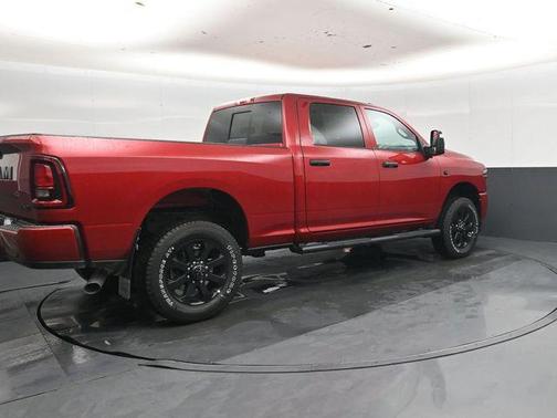 Molten Red Pearlcoat 2026 RAM 2500 Black Express Crew Cab 4x4 6'4' Box