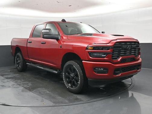 Molten Red Pearlcoat 2026 RAM 2500 Black Express Crew Cab 4x4 6'4' Box