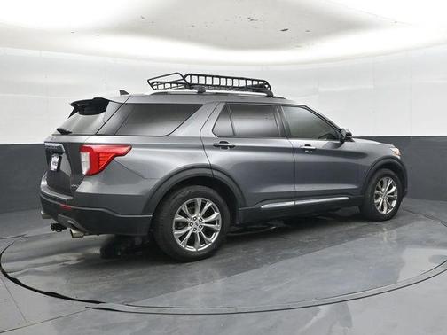 Carbonized Gray Metallic 2021 Ford Explorer Limited