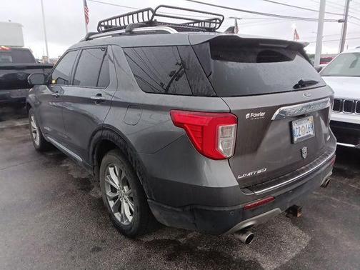Carbonized Gray Metallic 2021 Ford Explorer Limited