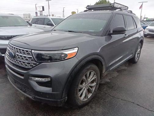 Carbonized Gray Metallic 2021 Ford Explorer Limited