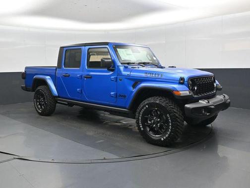 Hydro Blue Pearlcoat 2026 Jeep Gladiator Willys 4x4