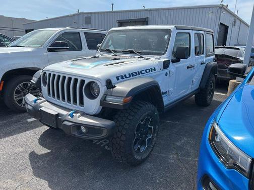 Bright White Clearcoat 2023 Jeep Wrangler 4xe Rubicon