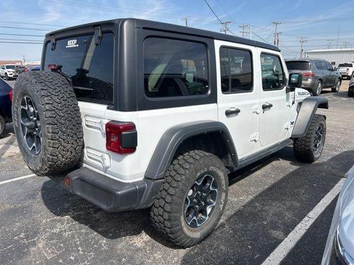 Bright White Clearcoat 2023 Jeep Wrangler 4xe Rubicon