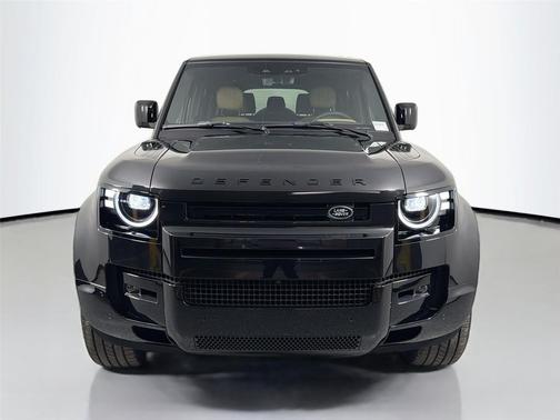 Santorini Black 2026 Land Rover Defender V8
