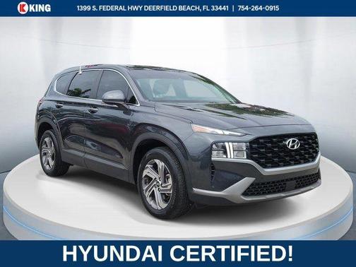 Portofino Gray 2023 Hyundai SANTA FE SE