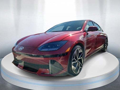 Red 2024 Hyundai IONIQ 6 Limited