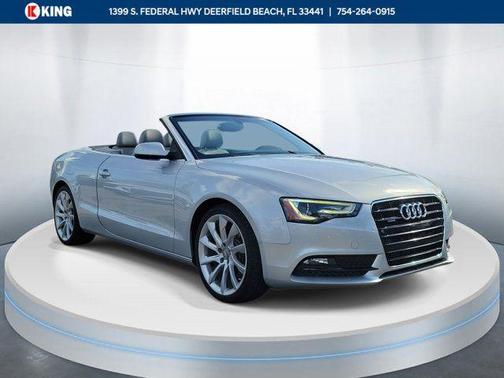 Ice Silver Metallic 2014 Audi A5 2.0T Premium Plus