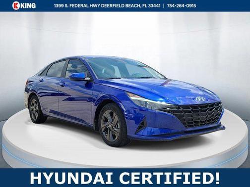 Intense Blue 2023 Hyundai ELANTRA SEL