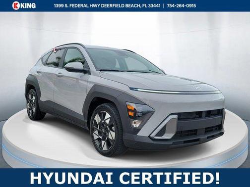 Cyber Gray Metallic 2024 Hyundai KONA SEL