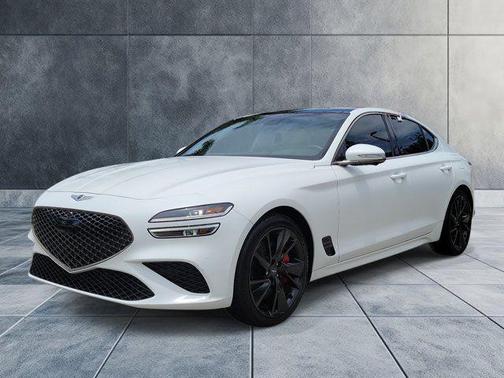 Verbier White 2023 Genesis G70 3.3T