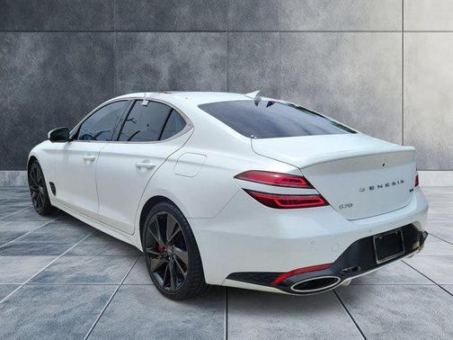 Verbier White 2023 Genesis G70 3.3T