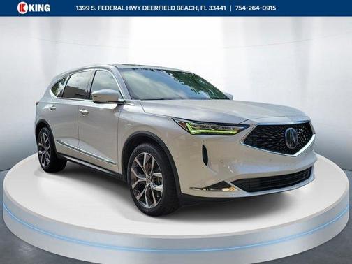 Platinum White Pearl 2023 Acura MDX Technology