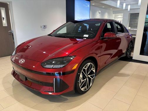 Red 2025 Hyundai IONIQ 6 SEL