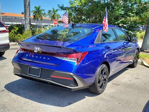 Intense Blue 2026 Hyundai ELANTRA SEL Sport