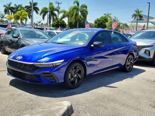 Intense Blue 2026 Hyundai ELANTRA SEL Sport