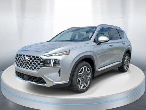 Shimmering Silver 2022 Hyundai SANTA FE Limited