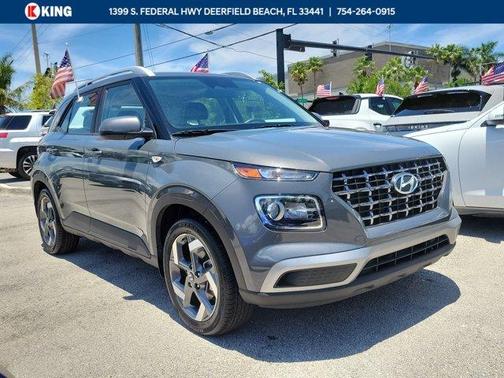 Gray 2025 Hyundai VENUE SEL