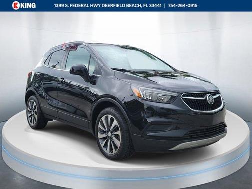 Ebony Twilight Metallic 2022 Buick Encore Preferred