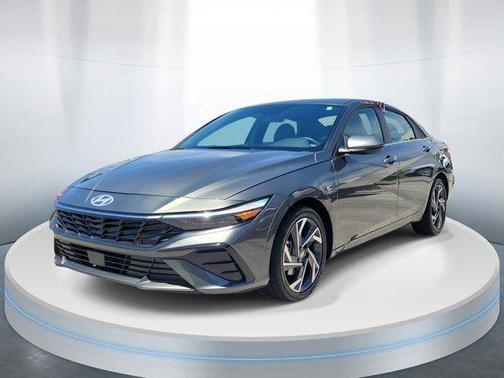 Amazon Gray 2025 Hyundai ELANTRA HEV Limited