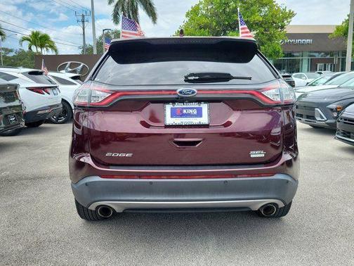 Burgundy Velvet Metallic Tinted Clearcoat 2017 Ford Edge SEL