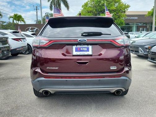 Burgundy Velvet Metallic Tinted Clearcoat 2017 Ford Edge SEL