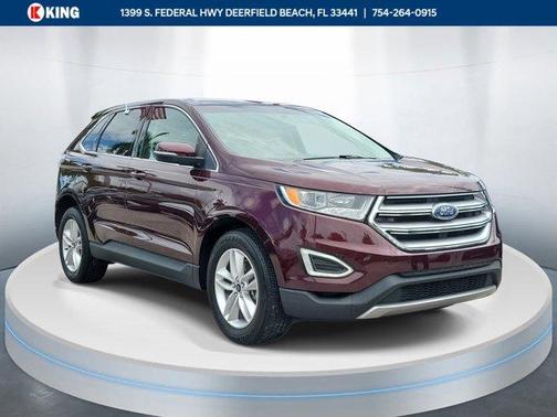 Burgundy Velvet Metallic Tinted Clearcoat 2017 Ford Edge SEL