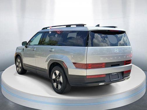 Shimmering Silver 2025 Hyundai SANTA FE HEV SEL