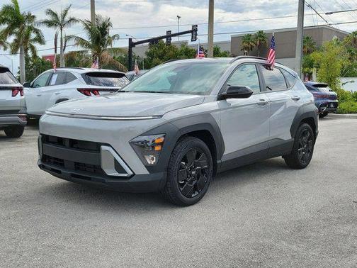 Cyber Gray Metallic 2026 Hyundai KONA SEL Sport