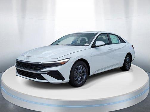 White 2026 Hyundai ELANTRA HEV Blue