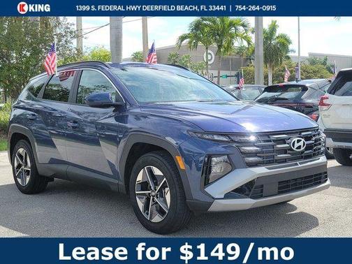 Atlantic Blue 2026 Hyundai TUCSON SEL