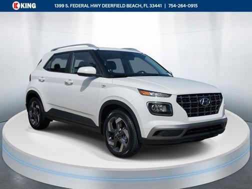 Lunar White 2026 Hyundai VENUE SEL