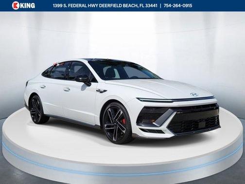 White 2024 Hyundai SONATA N Line