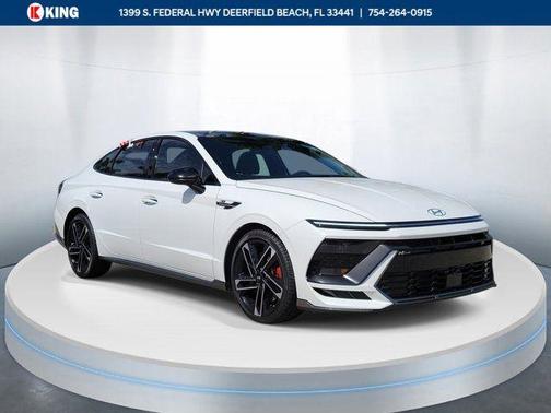 White 2024 Hyundai SONATA N Line