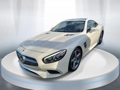 designo Diamond White Metallic 2019 Mercedes-Benz SL 550 Base