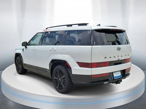White 2025 Hyundai SANTA FE HEV Calligraphy
