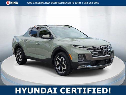 Sage Gray 2024 Hyundai SANTA CRUZ 2.5T Limited