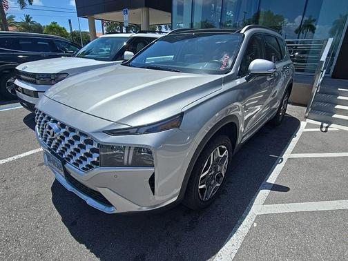 Shimmering Silver 2023 Hyundai Santa Fe Plug-In Hybrid Limited