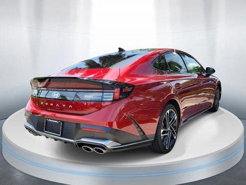 Red 2024 Hyundai SONATA N Line