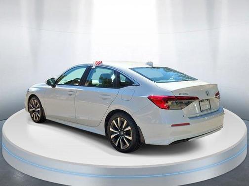 Platinum White Pearl 2024 Honda Civic EX