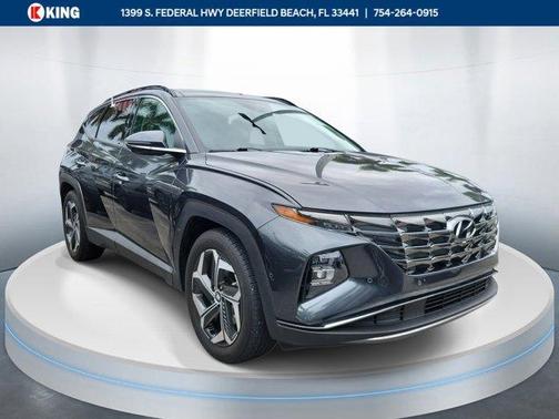 Dark Gray Metallic 2024 Hyundai TUCSON Limited