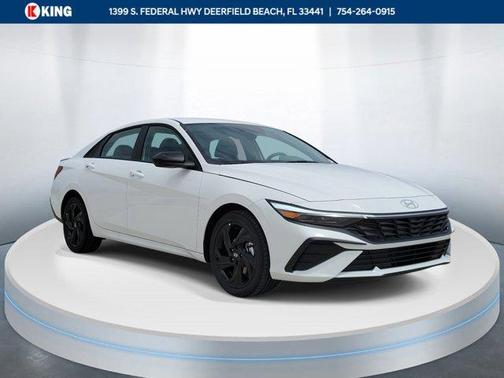 Serenity White Pearl 2026 Hyundai ELANTRA SEL Sport
