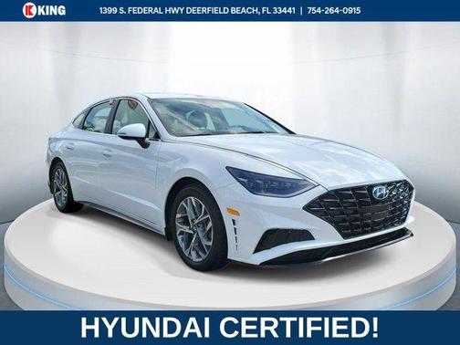 White 2023 Hyundai SONATA SEL