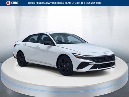 Serenity White Pearl 2026 Hyundai ELANTRA SEL Sport