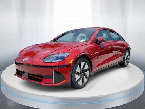 Red 2025 Hyundai IONIQ 6 SE