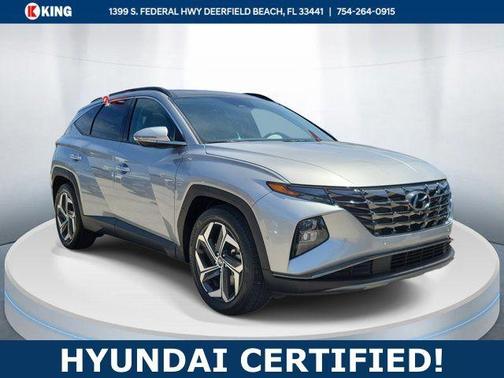 Shimmering Silver 2024 Hyundai TUCSON Limited
