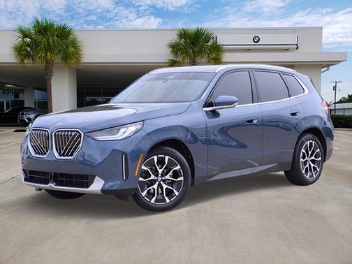 Arctic Race Blue metallic 2025 BMW X3