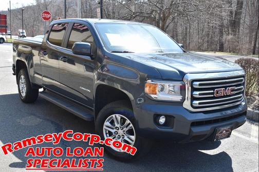 Blue 2019 GMC Canyon SLE